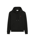 Ami Paris - Hoodie Ami De Coeur – Noir Rouge