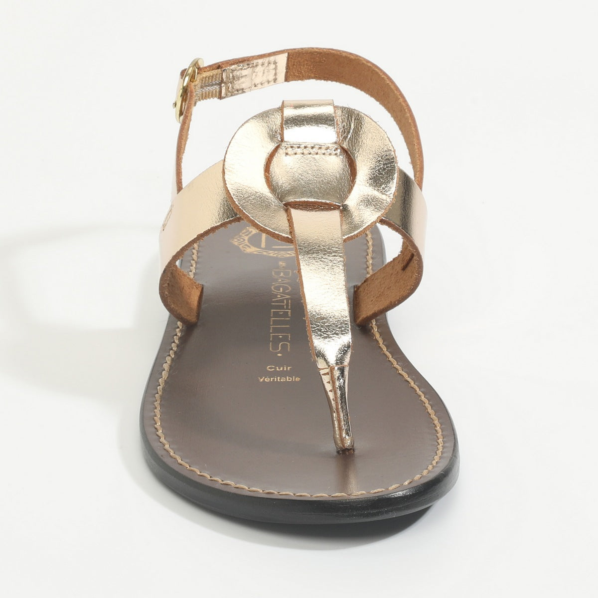 Sandalias Ruolan - Oro oscuro