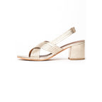 Sandalias de tacón Isi - Dorado