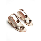 Sandalias de tacón Isi - Dorado