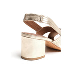 Sandalias de tacón Isi - Dorado