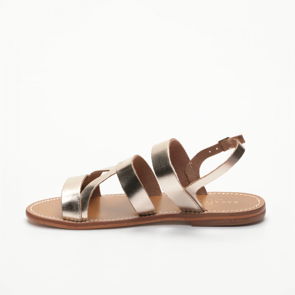 Sandalias Jade - Dorado