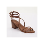 Sandalias De Tacón Gentry - Camel