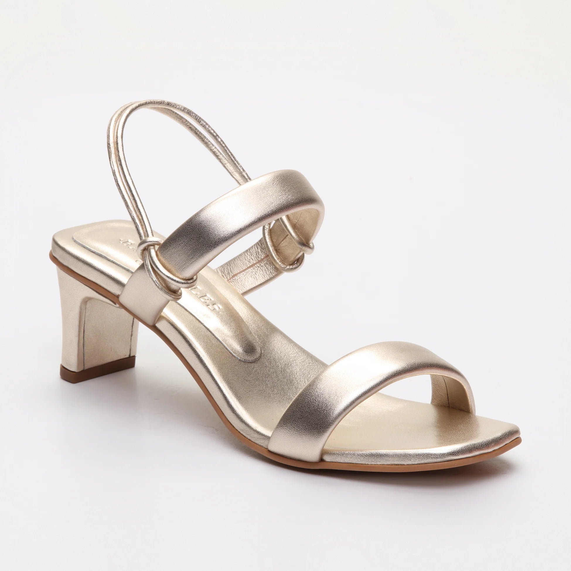 Sandalias de tacón Greer - Platino