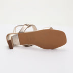 Sandalias de tacón Greer - Platino