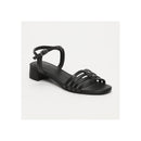 Gionna Heeled Sandals - Black