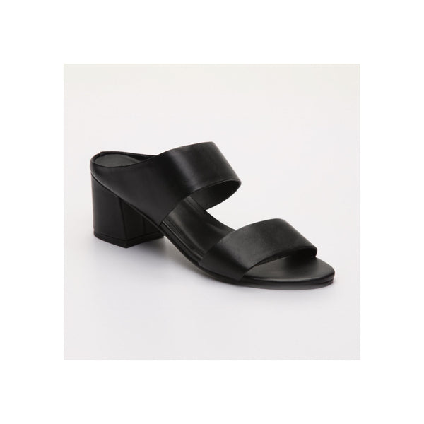 Gina Heeled Sandals - Black