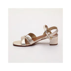 Gillian Heeled Sandals - Gold