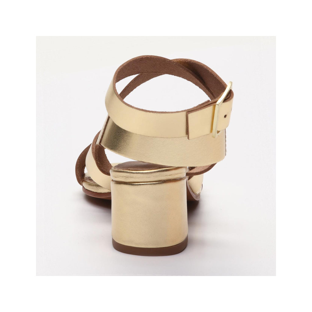 Genessis Heeled Sandals - Dark Gold