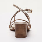 Les Bagatelles - Sandales Talons Georgianna - Gold