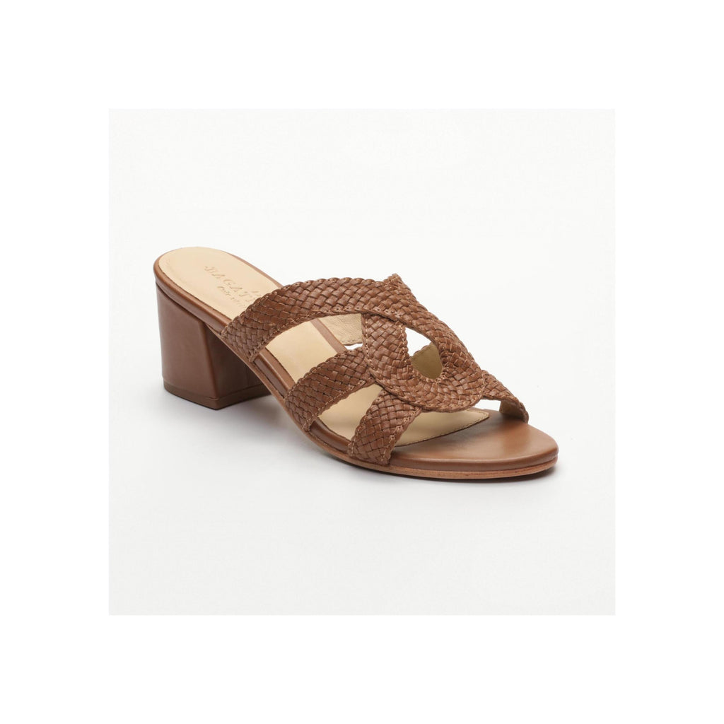 Gurnoor Heeled Sandals - Camel