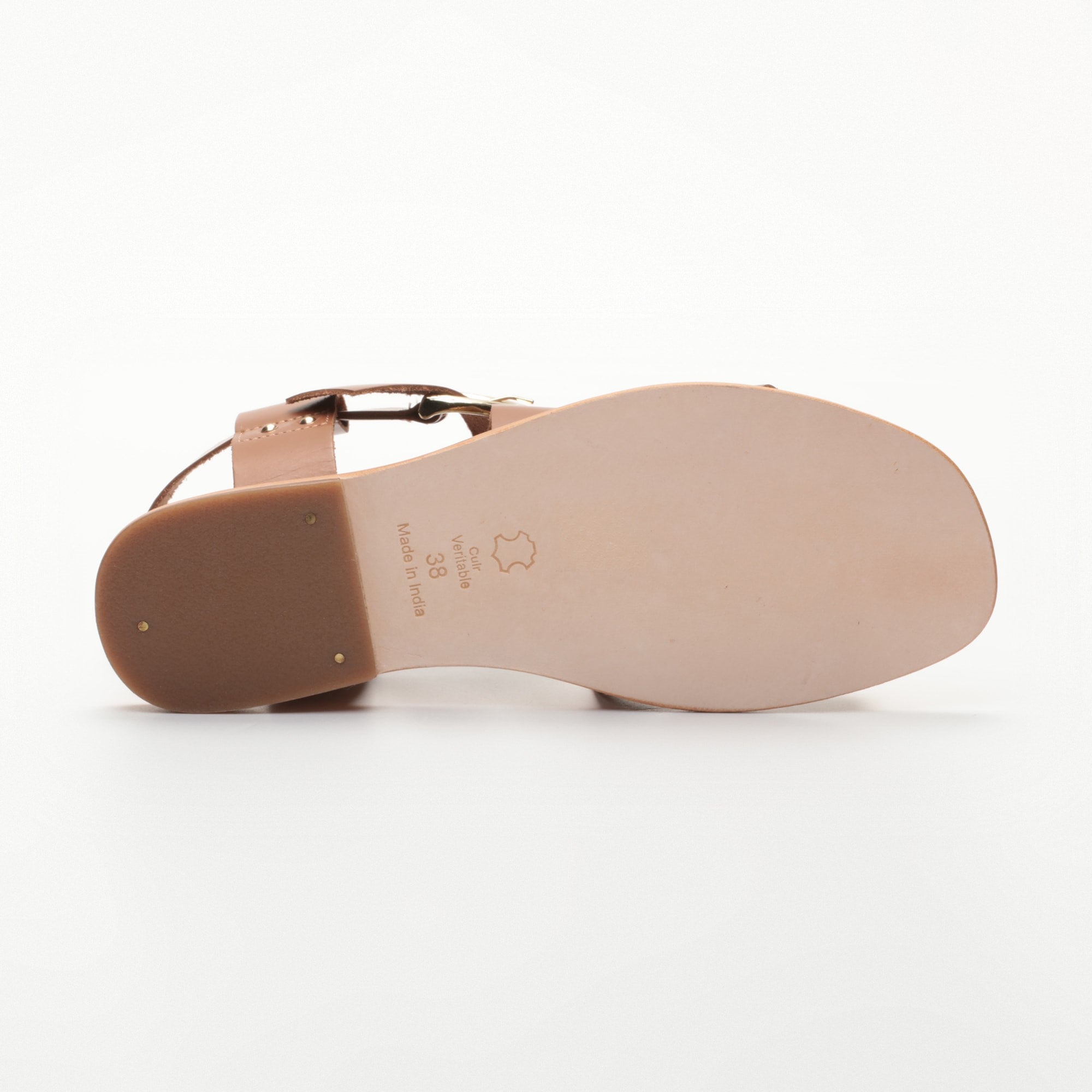 Abhayd Sandals - Camel