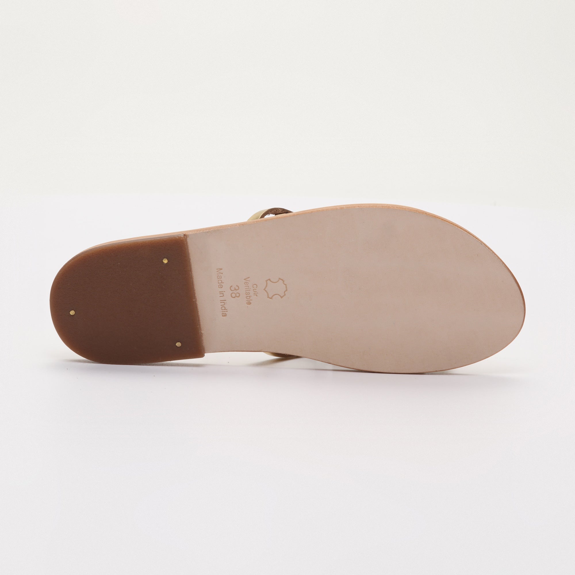 Les Bagatelles - Sandalias Chaithvika - Dark Gold