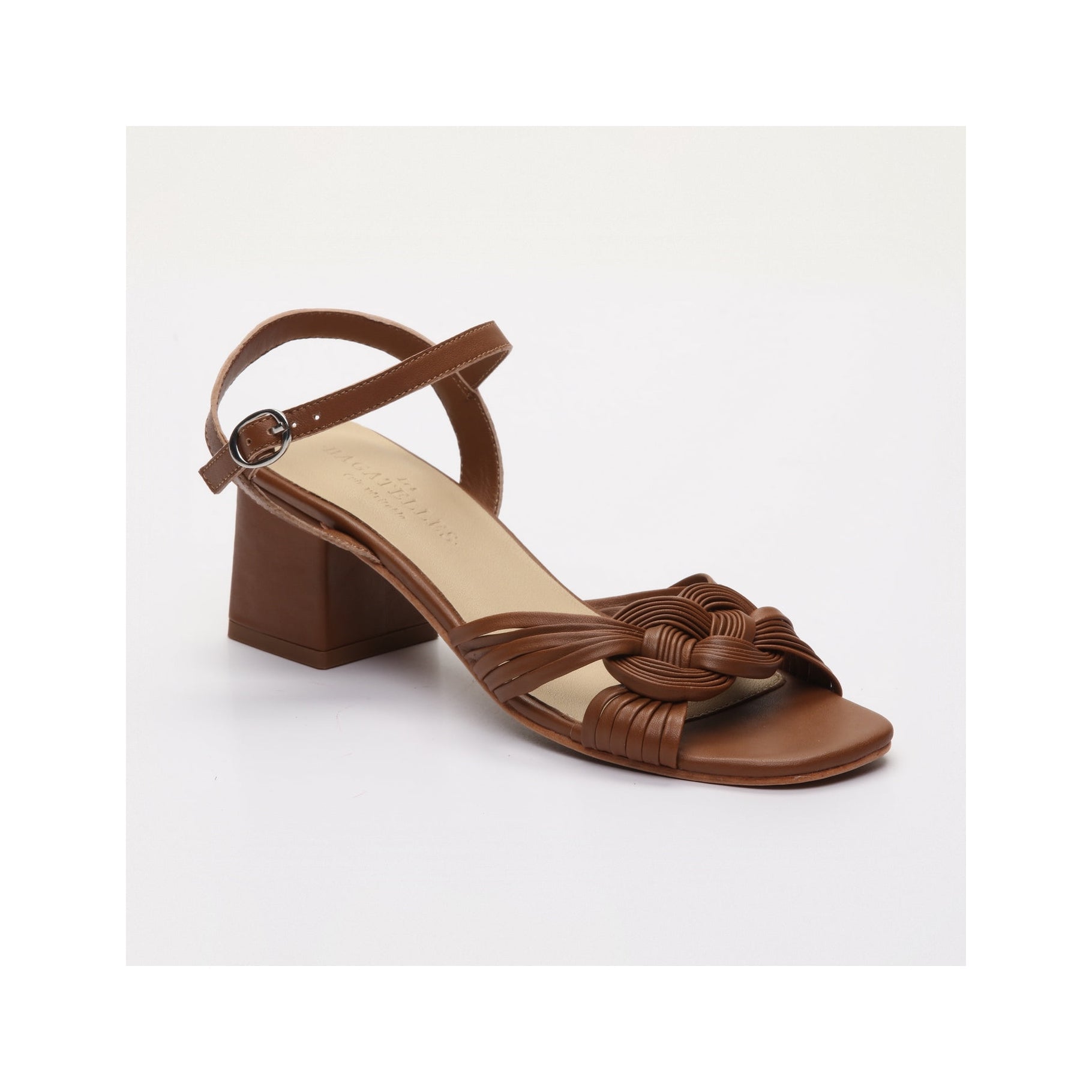 Les Bagatelles - Gigi Heeled Sandals - Camel