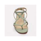 Halona Heeled Sandals - Green