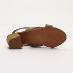 Sandales A Talons Isi - Olive