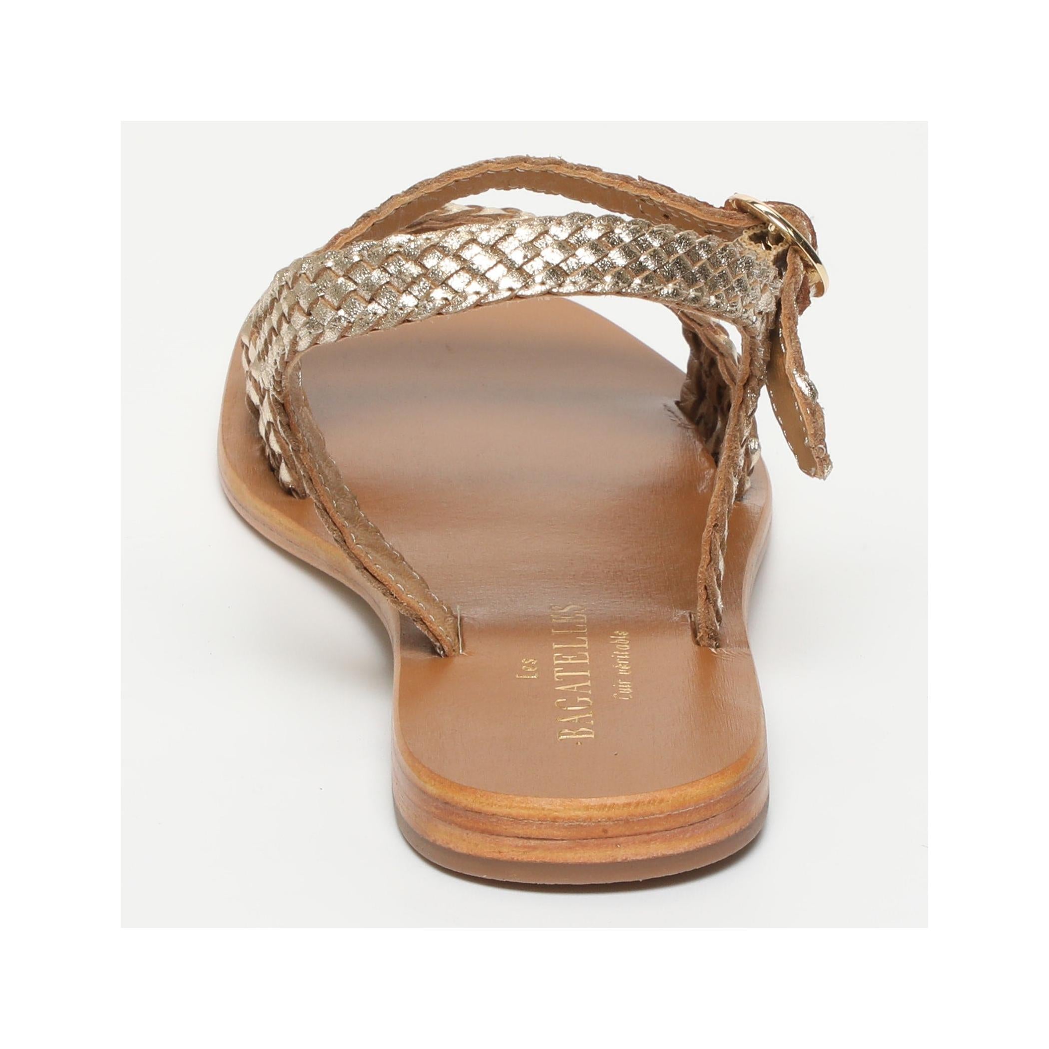 Sandalias Azucena - Dorado