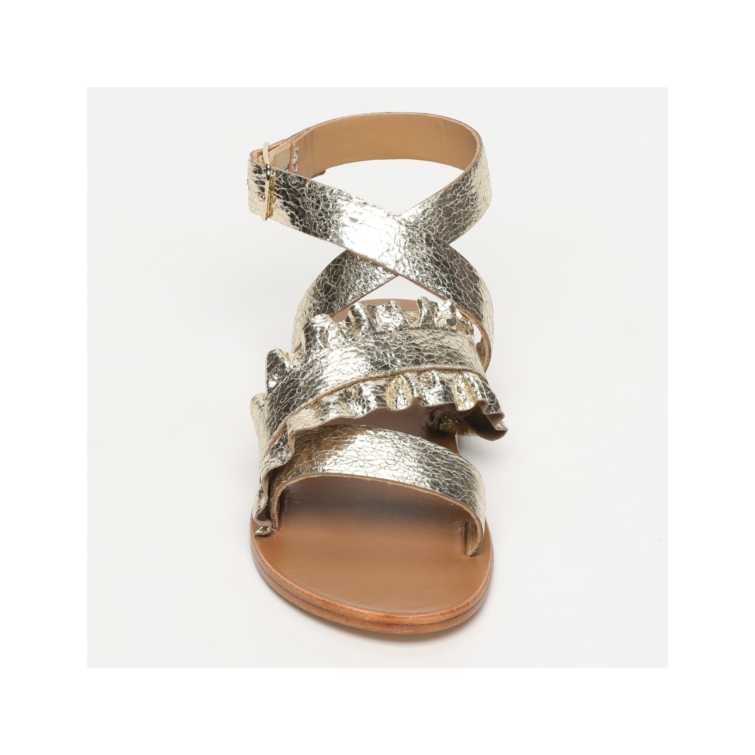 Necochea Sandals - Gold