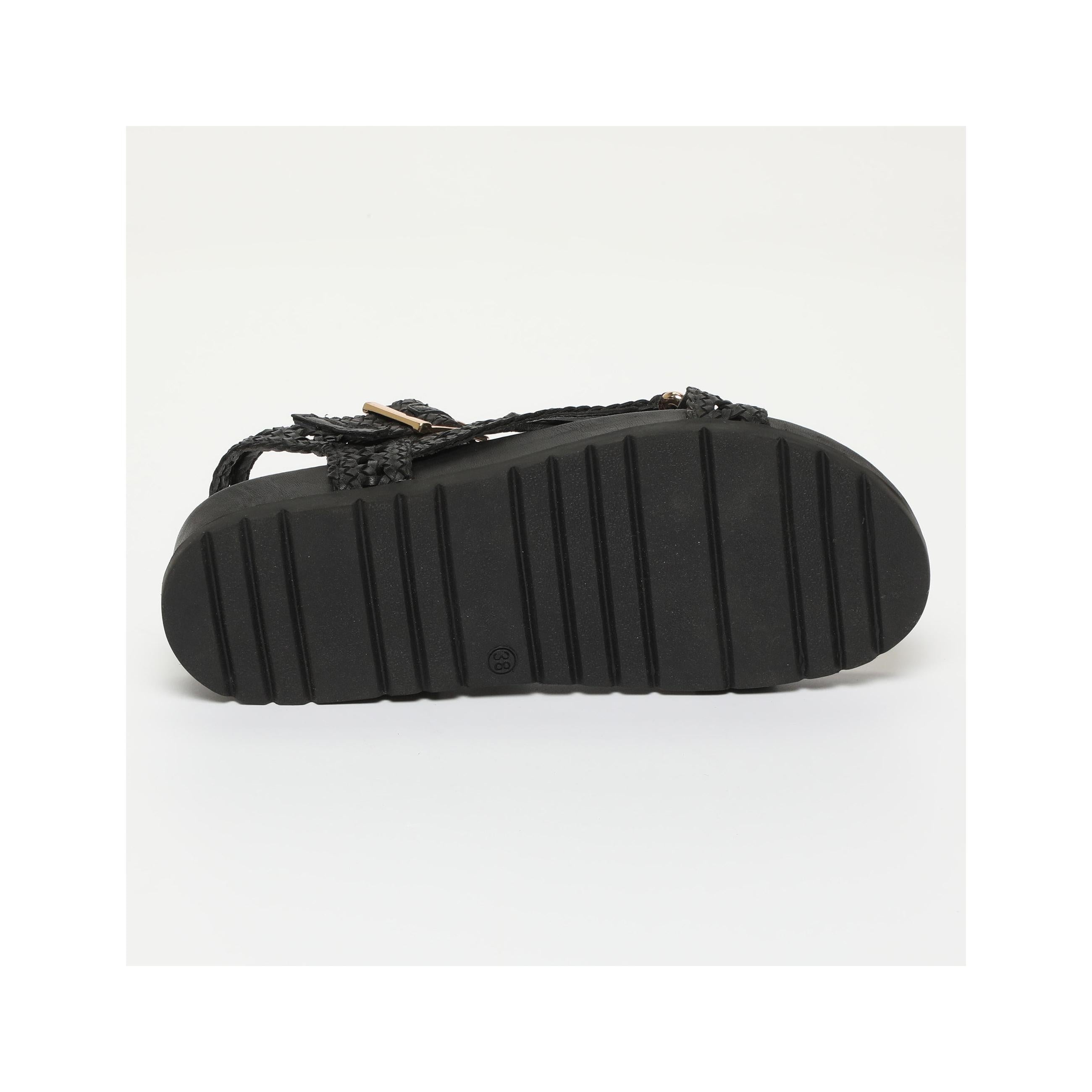 Menuca Comfort Sandals - Black