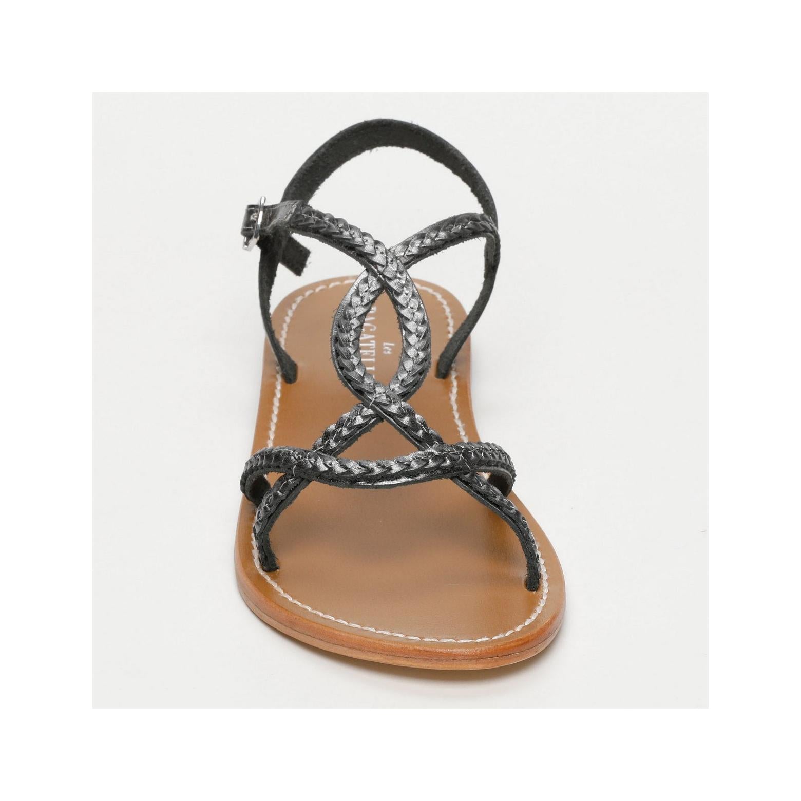 Clorinde Sandals - Pewter