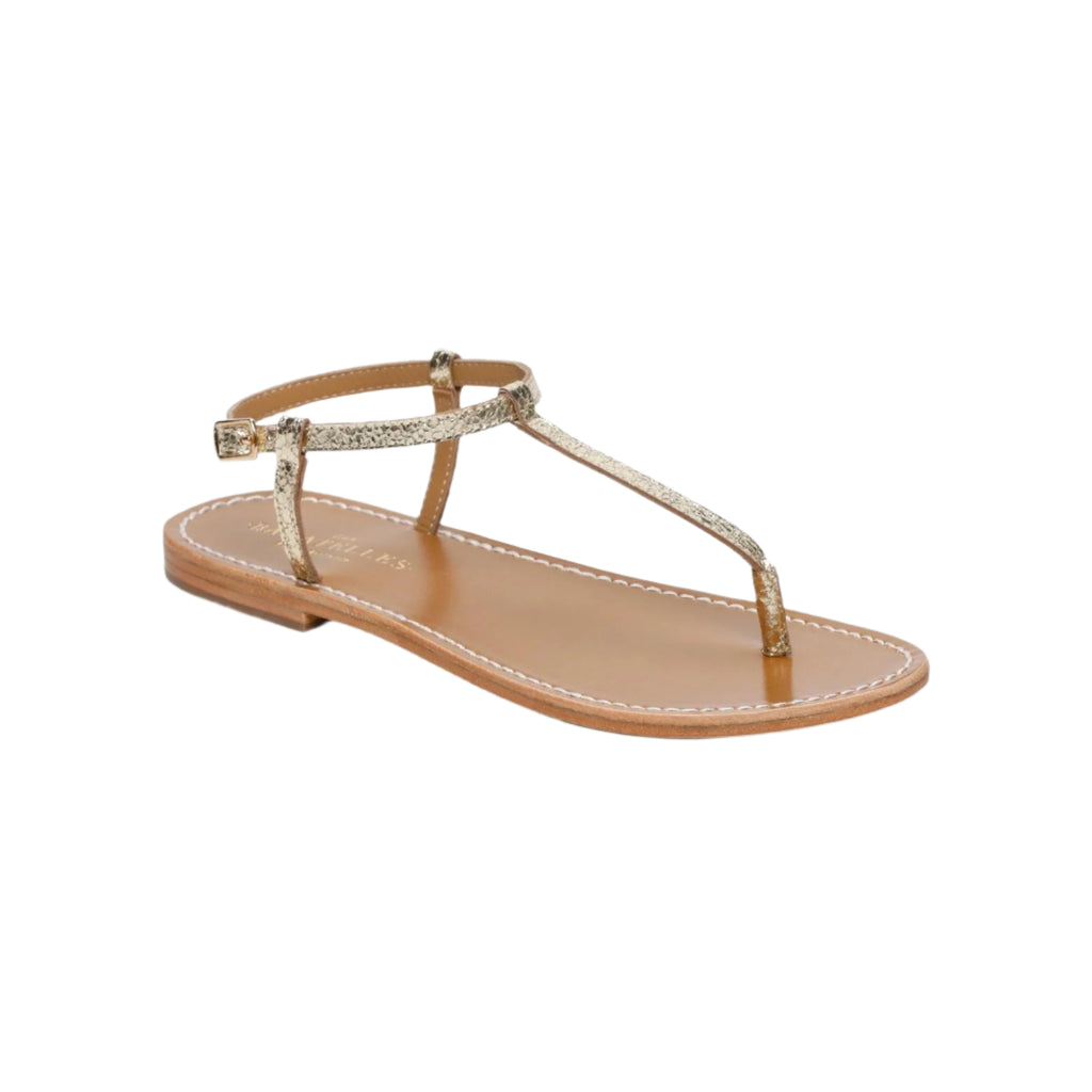 Alberti Sandals - Gold Crackle
