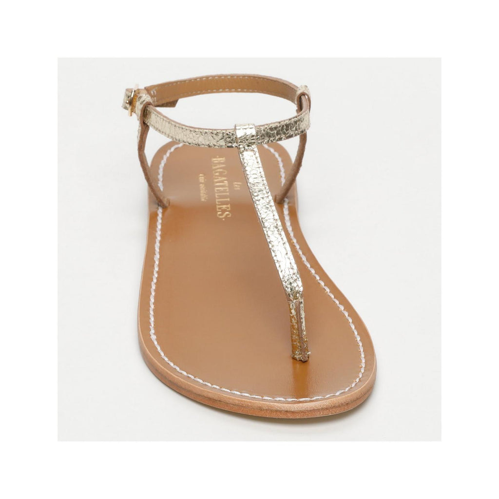 Alberti Sandals - Gold Crackle