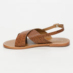 Sandales Sibella Tan Croco