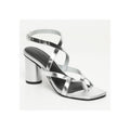 Nofilia Heeled Sandals - Silver