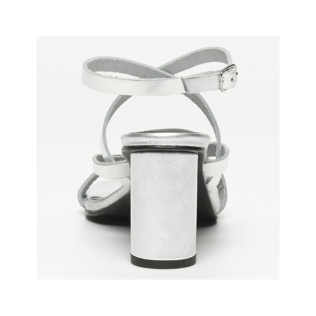 Nofilia Heeled Sandals - Silver