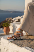 Sheila Heeled Sandals - Silver