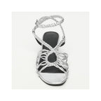 Sheila Heeled Sandals - Silver