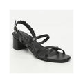 Sandalias Clarkia - Negro