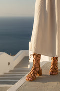 Godetia Sandals - Camel