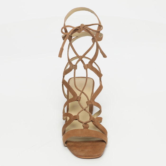 Godetia Sandals - Camel