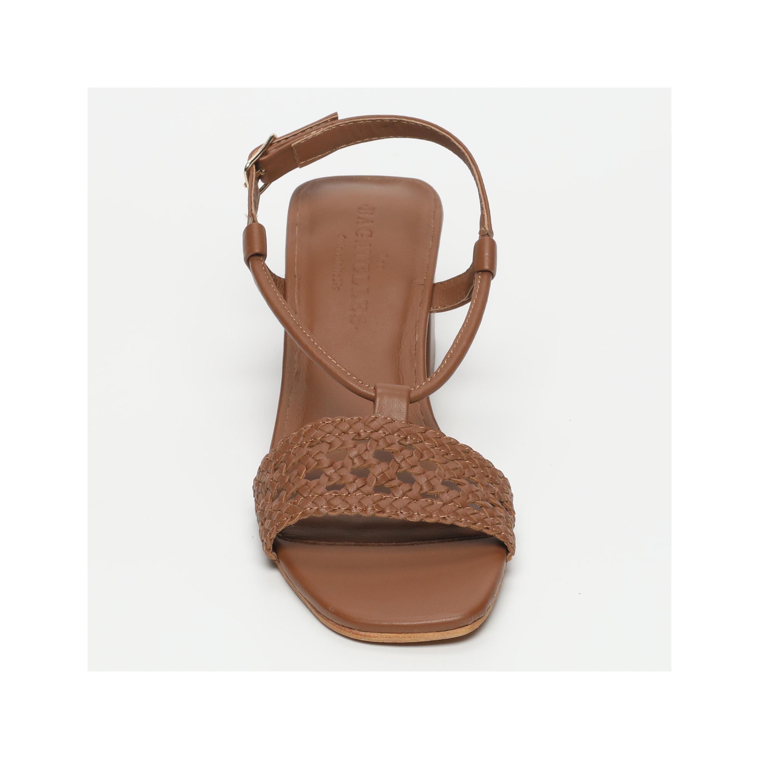 Collinsia Heeled Sandals - Camel