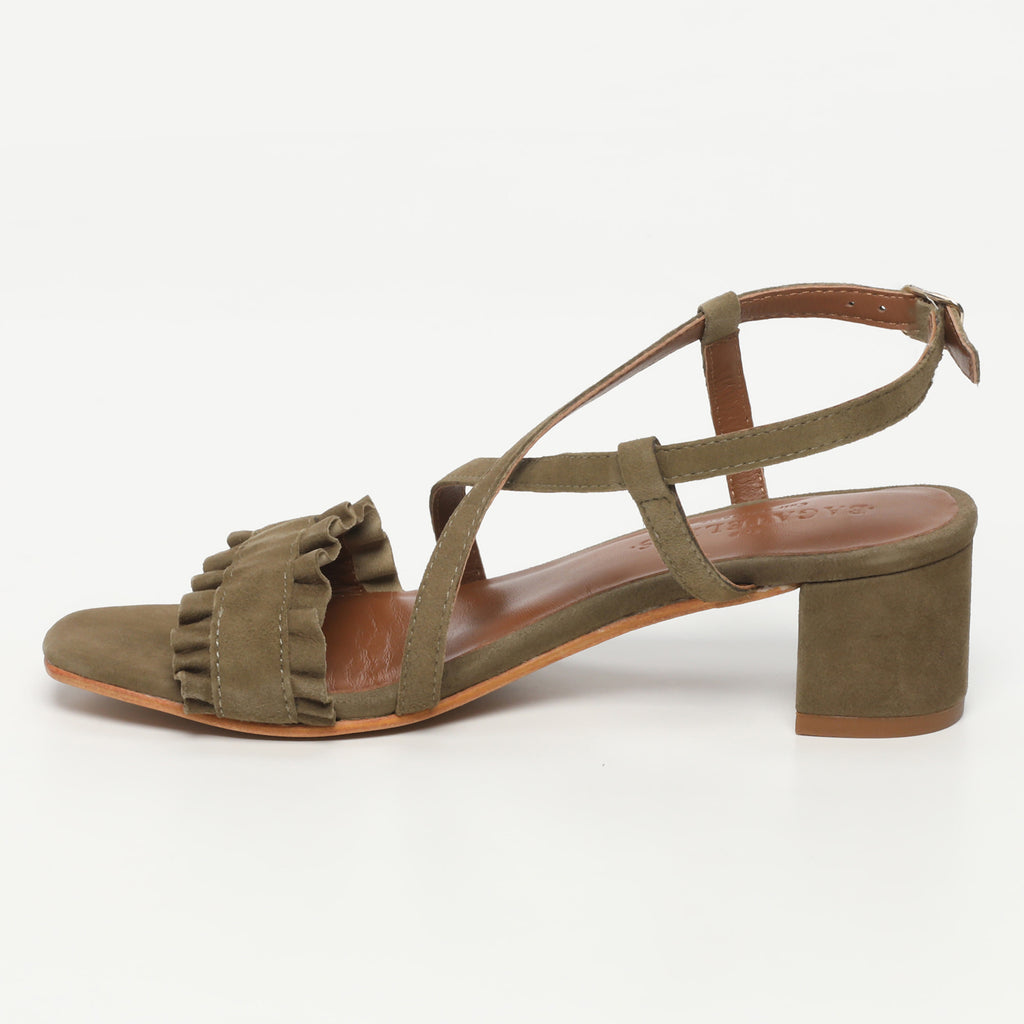Laurentia Sandals - Olive