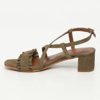 Laurentia Sandals - Olive
