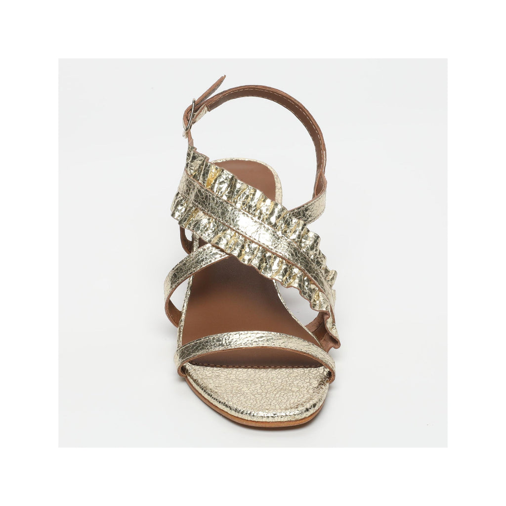 Monarda Heeled Sandals - Gold