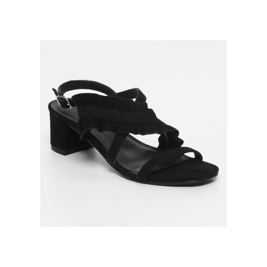 Monarda Heeled Sandals - Black