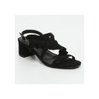 Monarda Heeled Sandals - Black