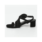 Monarda Heeled Sandals - Black