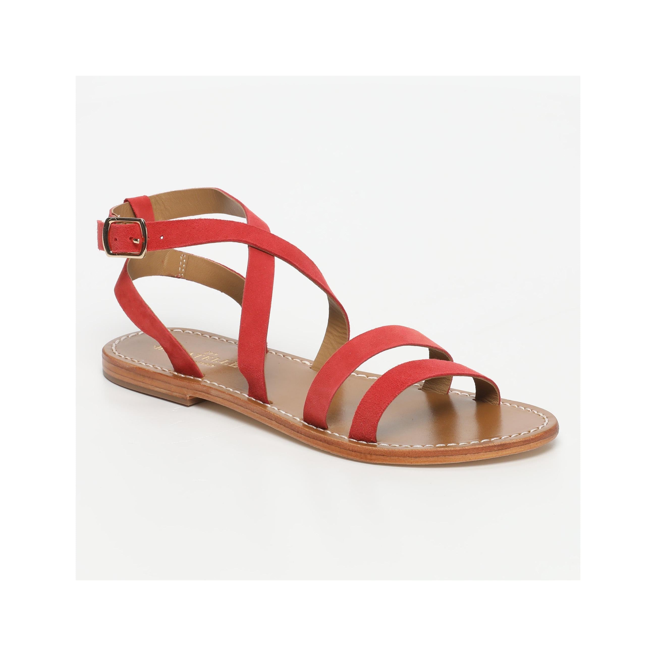 Malini Sandals - Strawberry
