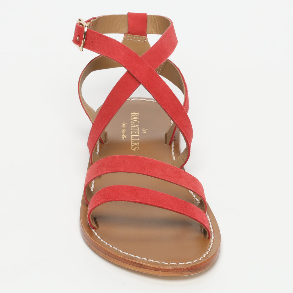 Malini Sandals - Strawberry