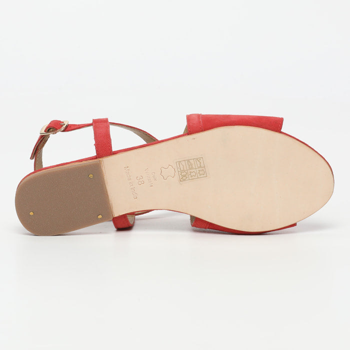 Loberia Sandals - Strawberry
