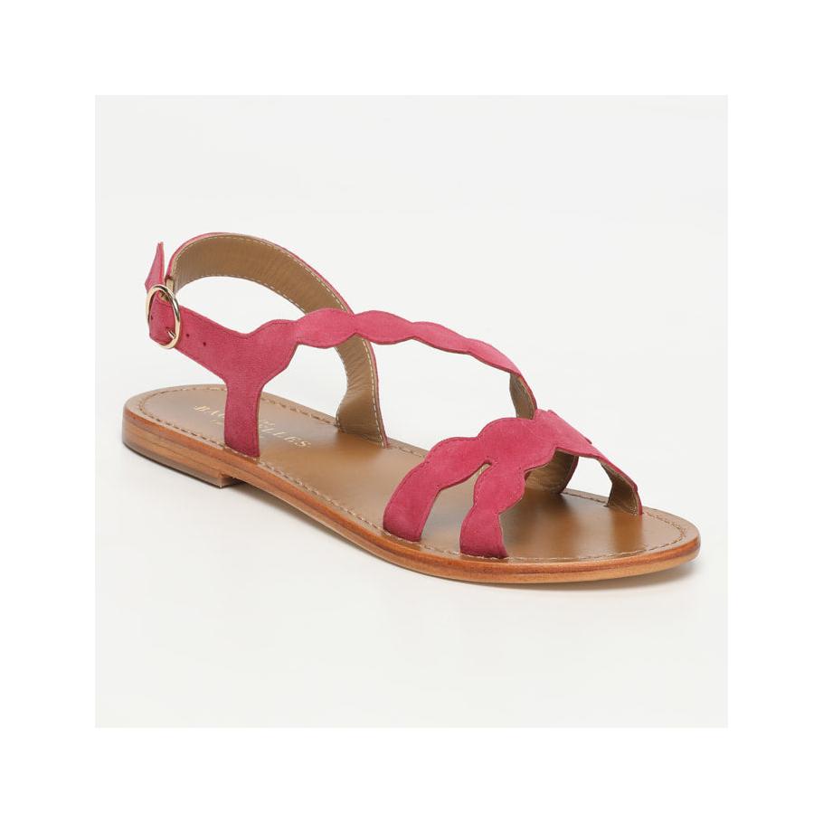Estomba Sandals - Raspberry