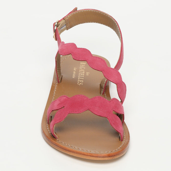 Estomba Sandals - Raspberry