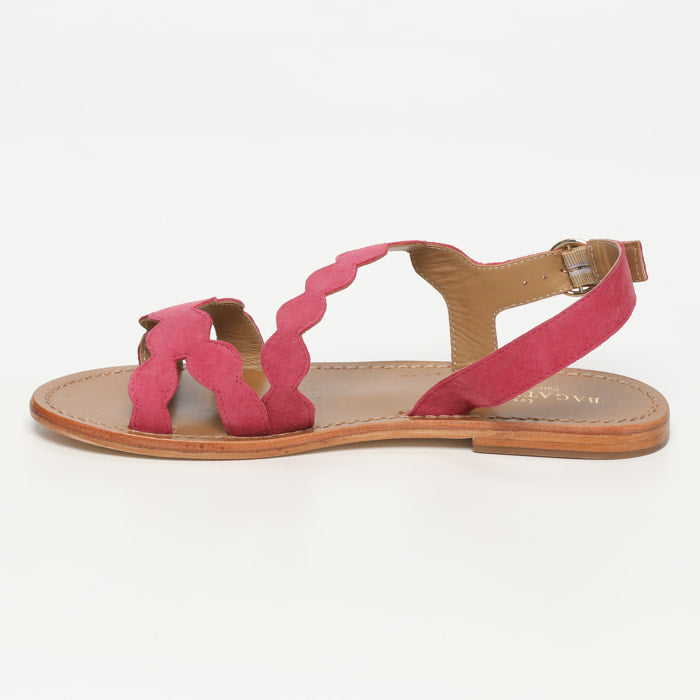 Estomba Sandals - Raspberry