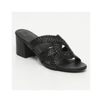Gurnoor Heeled Sandals - Black
