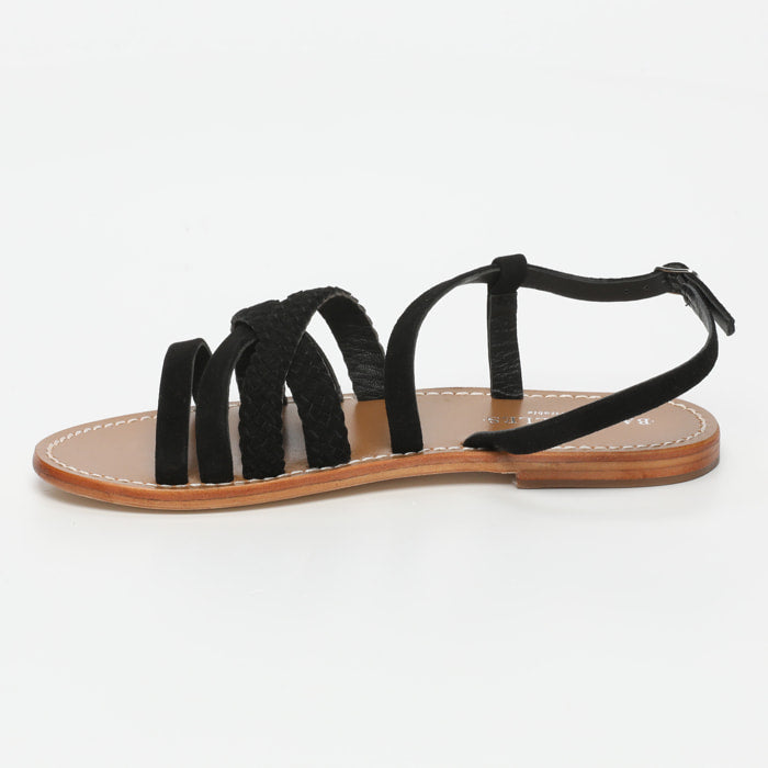 Blueberry Sandals - Black