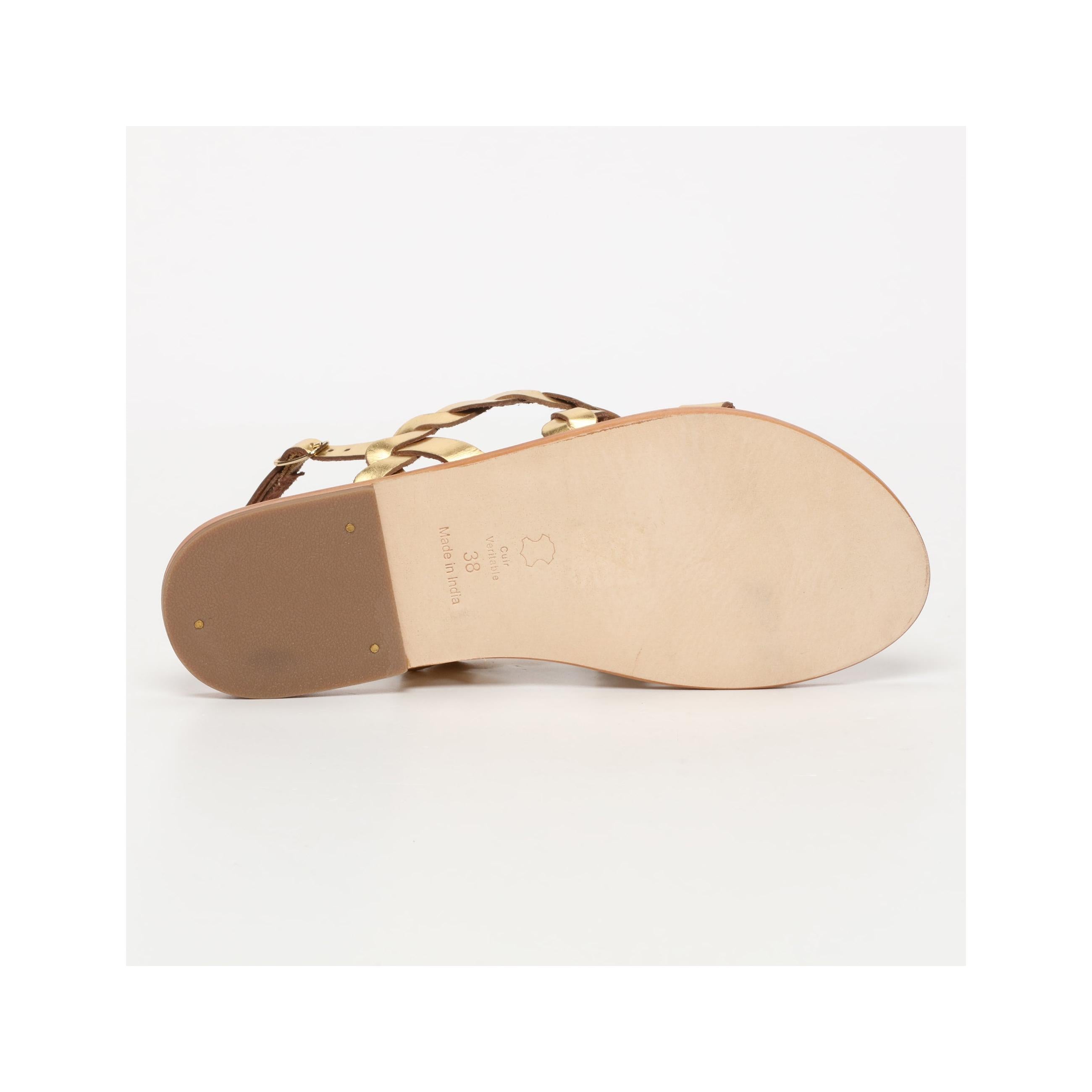 Liente Sandals - Dark Gold